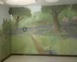 Pre School Game Room, Texas Country Mural